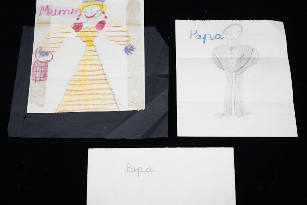 Drawings of Queen Elizabeth II and Prince Philip