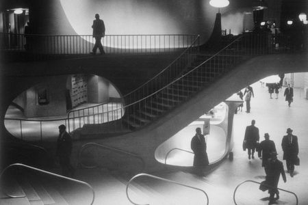 Life imitates art: The lighting at New York’s Idlewild Airport, which officials in the 1960s believed vulnerable to spies smuggling A-bombs, gave it the look of a film-noir set for a movie about spies smuggling bombs.