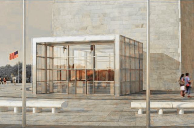 Washington Monument Screen Center