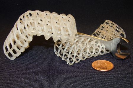 The soft, phase-changing material. Photo courtesy of the researchers.