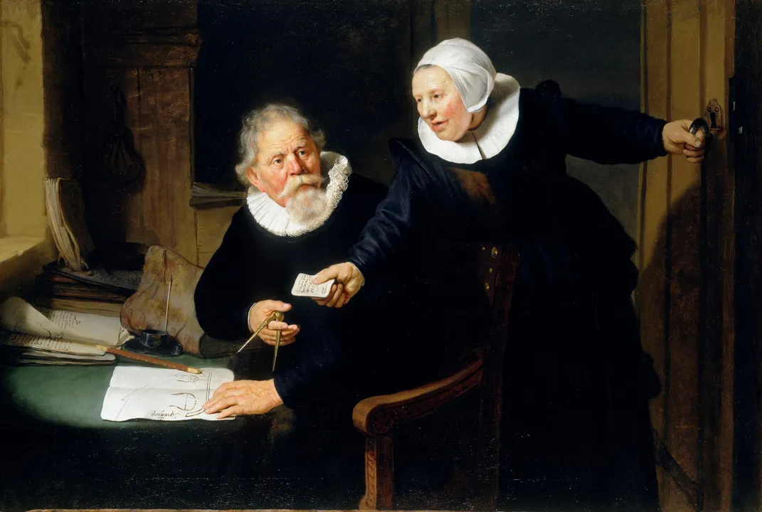 Rembrandt, The Shipbuilder and His Wife