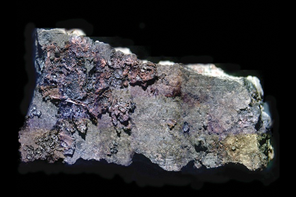 Food residue encrusted