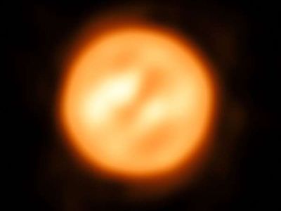 The image of Antares captures by VLTI