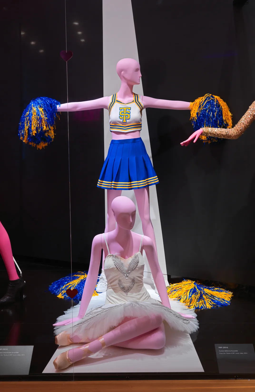 Cheerleader and ballerina outfits