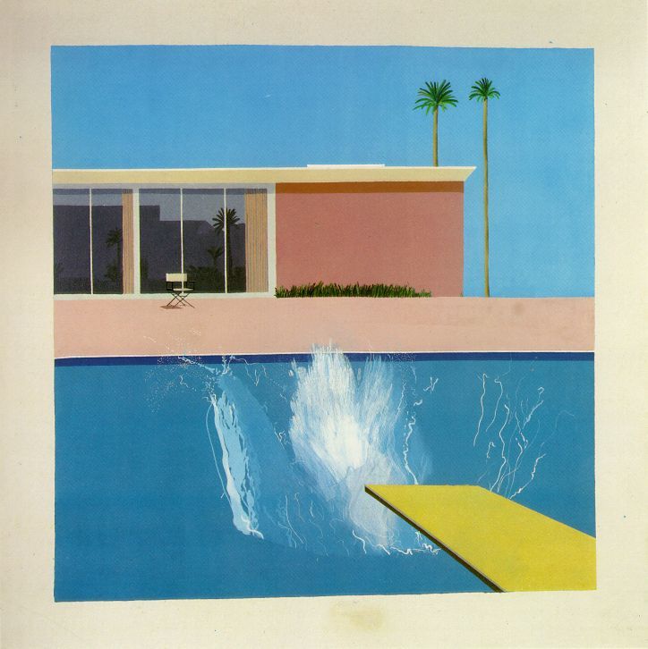 David Hockney’s A Bigger Splash, 1967