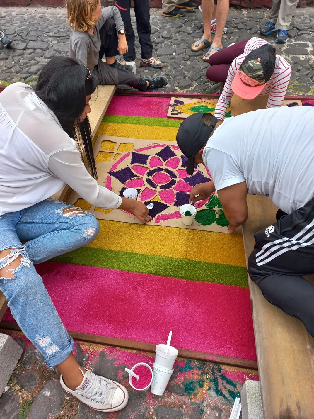 This Guatemalan City Rolls Out Colorful Sawdust Carpets for Holy Week