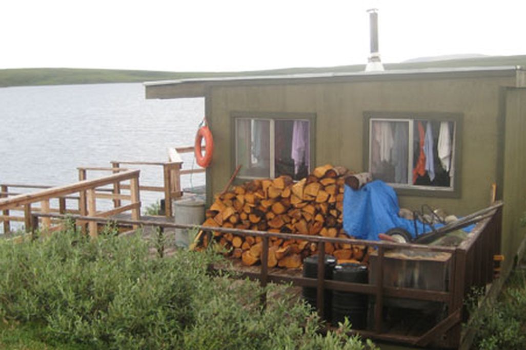 sauna in Toolik