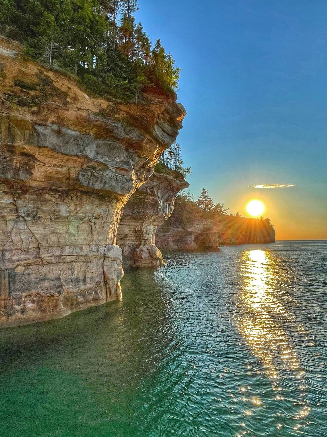 Pictured Rocks Sunset | Smithsonian Photo Contest | Smithsonian Magazine