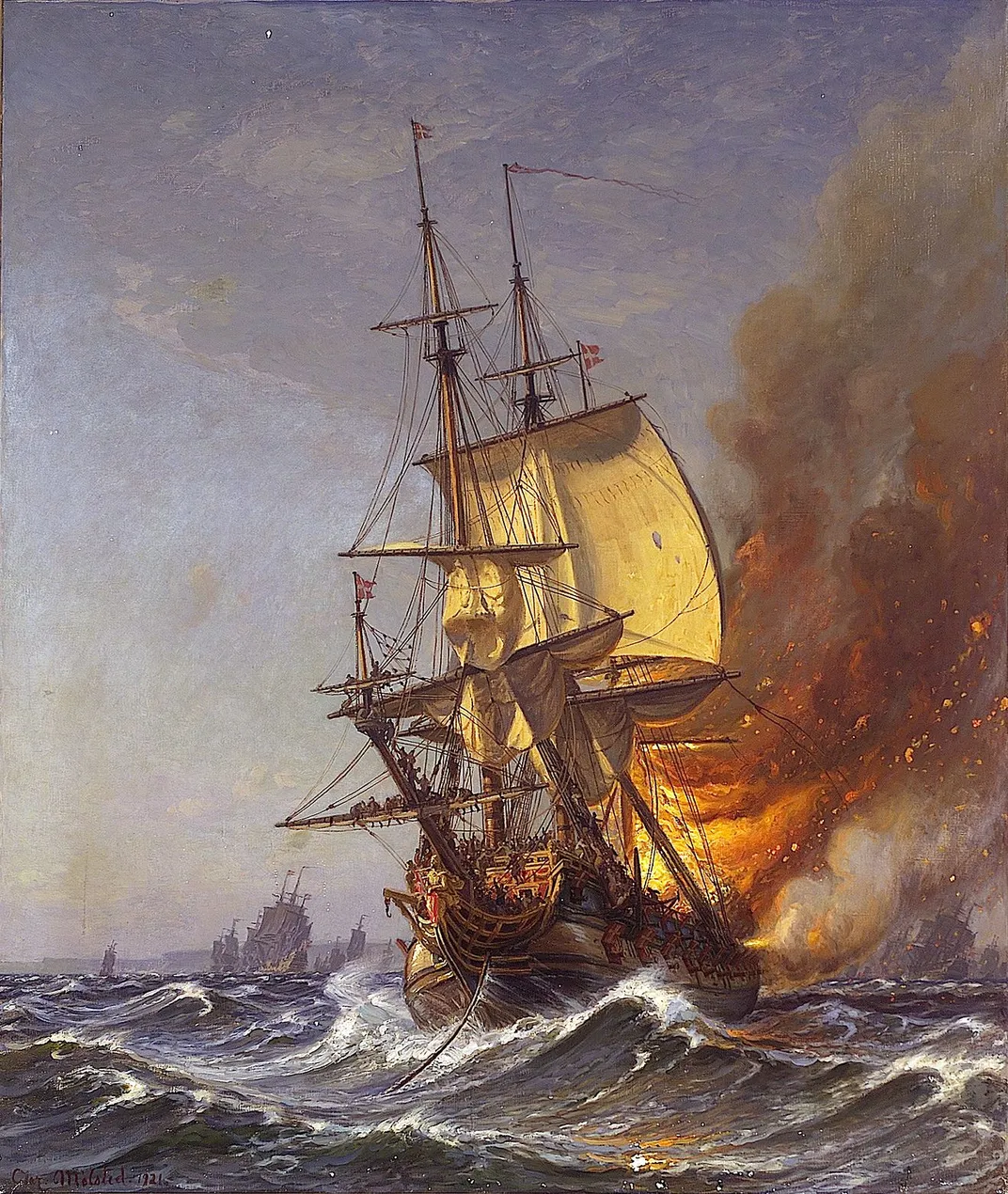 This Danish Warship Exploded in Battle 225 Years Ago. Now, Archaeologists Are Racing to Recover Its Artifacts