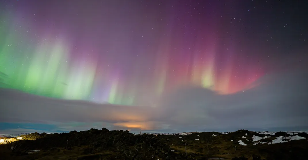 The Northern Lights in Iceland