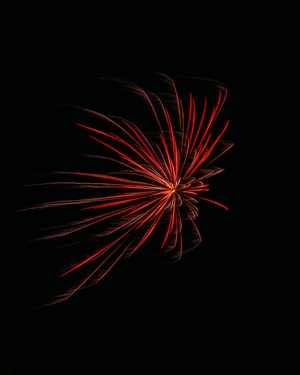Fireworks in the sky . thumbnail