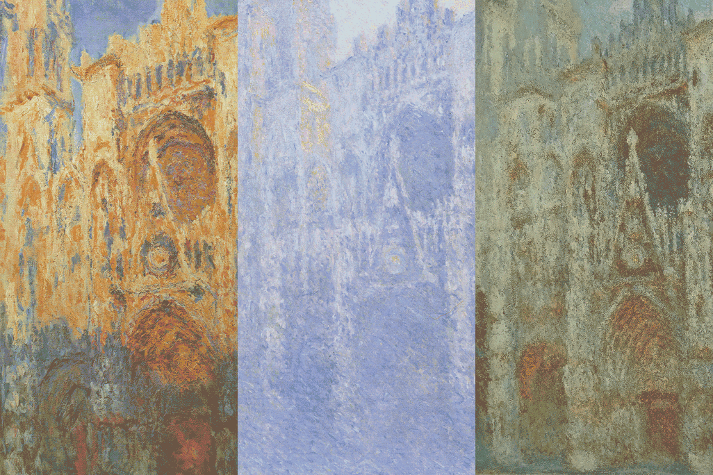 Monet's Rouen Cathedral paintings