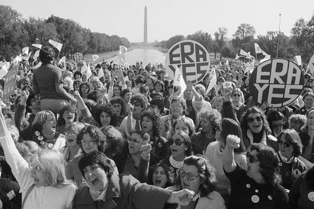 Almost 40 years ago, in 1981, women cheered during a rally for the passage of the Equal Rights Amendment. Today, Virginia, just across the Potomac River, could become the crucial 38th state to approve the constitutional change.