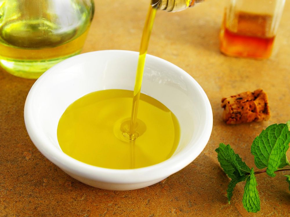 Olive Oil in Bowl