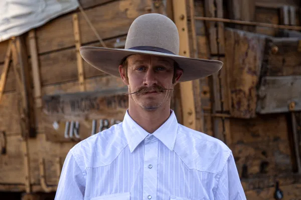 Portrait of a Cowboy at the Pendleton Round-Up thumbnail