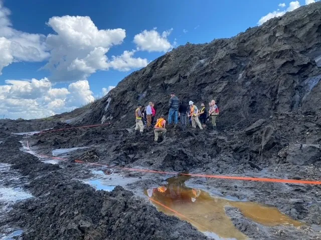 The site where Nun cho ga was found, on the Eureka Creek in the Yukon