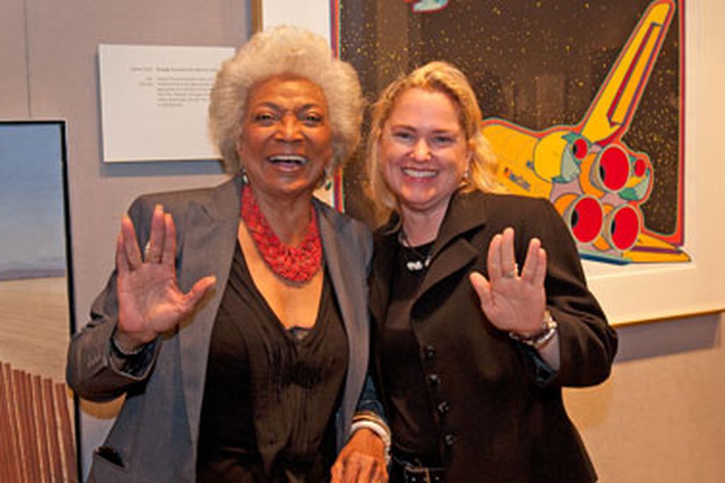 Actress Nichelle Nichols