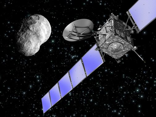 Rosetta heads for a stony close encounter.