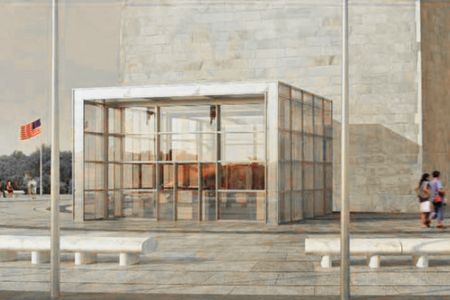 Artist's conception of the new screening center.