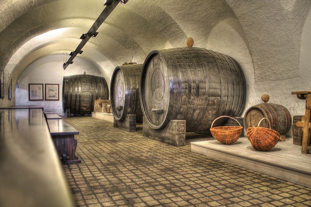 Old wine cellar in Croatia