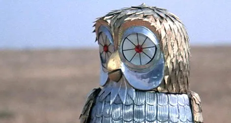 Bubo the robotic owl from the 1981 film Clash of the Titans