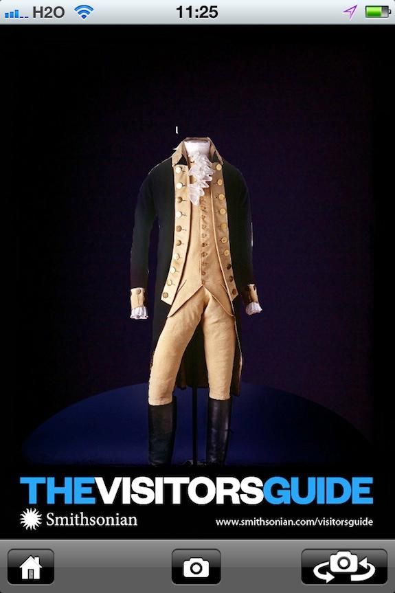 Try on some truly presidential duds with our digital postcard featuring George Washington’s uniform.