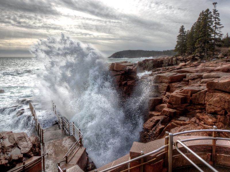 Thunder Hole Acadia National Park Tide Chart