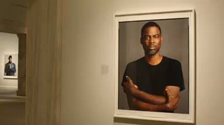 The Black List features portraits of fifty African Americans who are influential in their fields, such as Chris Rock.