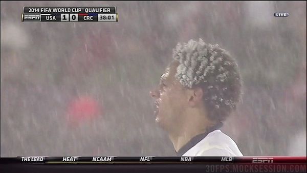 It Snowed So Hard During This Soccer Game That Costa Rica Wants a Rematch With the U.S.