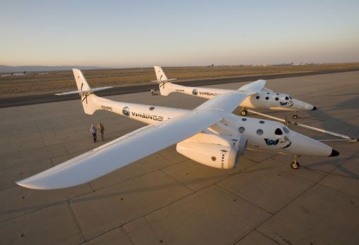 Rutan and Branson hit another milestone.