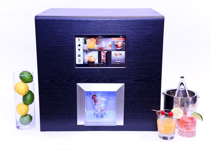 Automatic top drink maker
