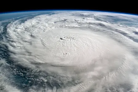 2024's Hurricane Milton as seen from the International Space Station