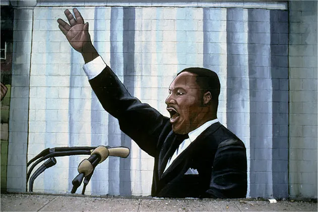 Martin Luther King Jr murals