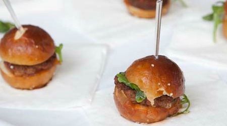 Sliders served at last year's ZooFari benefit