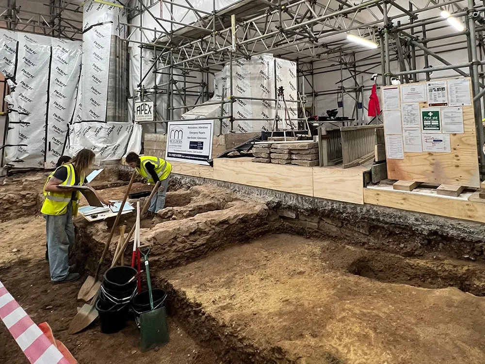 Exeter Cathedral Dig
