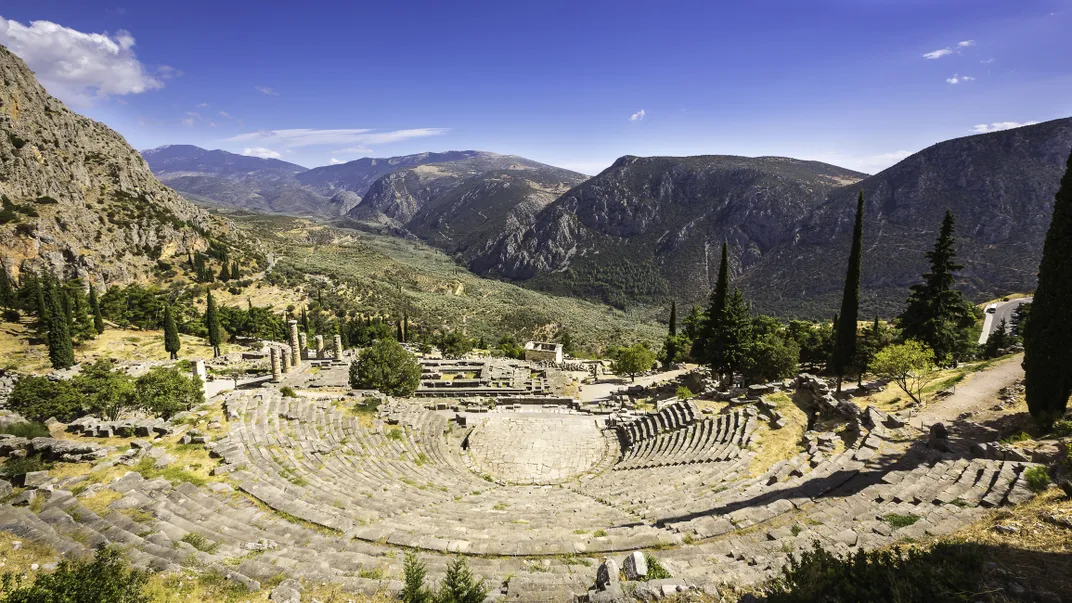 The theater at Delphi