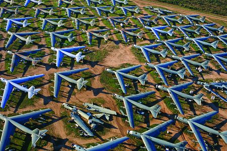 B-52 Storage Area, Davis-Monthan AFB, Tucson,  Arizona, USA