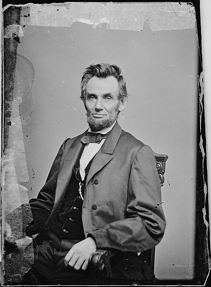An 1863 photograph of Lincoln by Mathew Brady