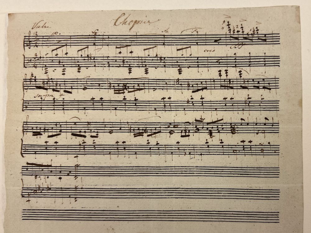Chopin Manuscript