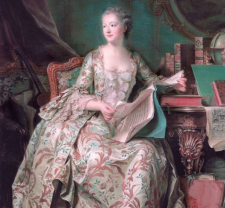 Pompadour portrait