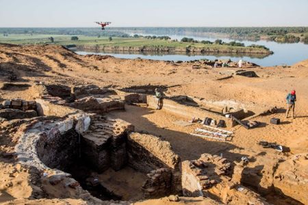 The church may be the largest ever found in Nubia.