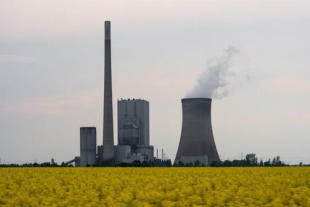 A coal power plant in Mehrum, Germany.