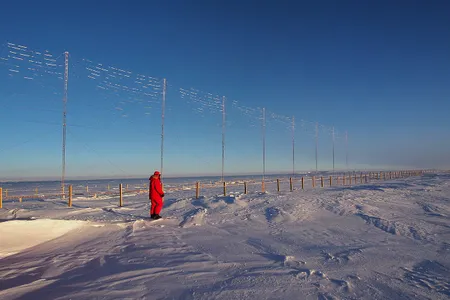 Concordia&nbsp;is situated atop a 10,800-foot-thick ice cap on the Antarctic Plateau more than 600 miles from the nearest coastline.