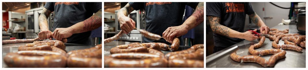 Sausage-making
