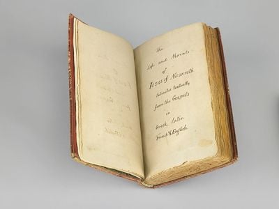 How the Smithsonian Conserved the Jefferson Bible image