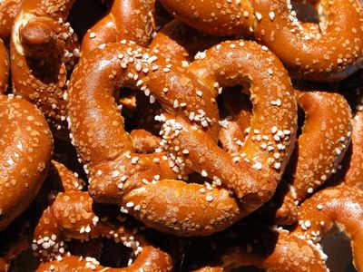 Mmmmmm ... pretzels.