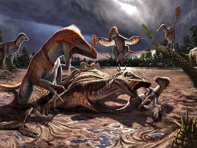 Artist's impression of Utahraptor