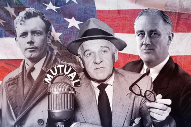 Charles Lindbergh, Walter Winchell and Franklin D. Roosevelt (mobile)