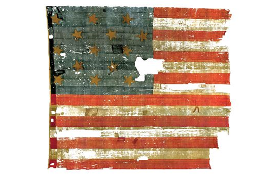 The Star Spangled Banner, the flag that inspired our national anthem (NMAH)