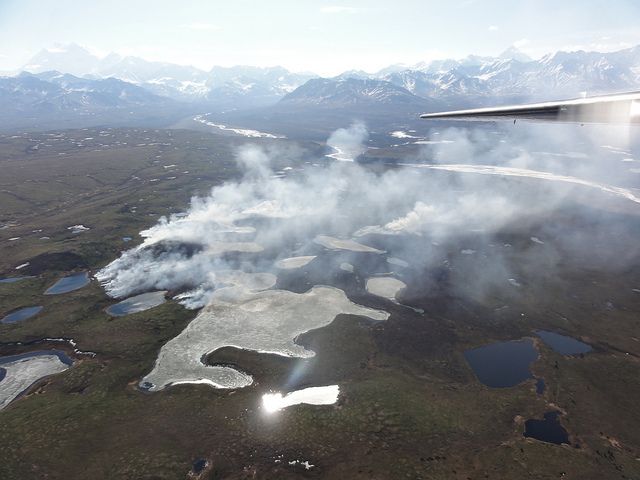 Wildfires burning in Alaska